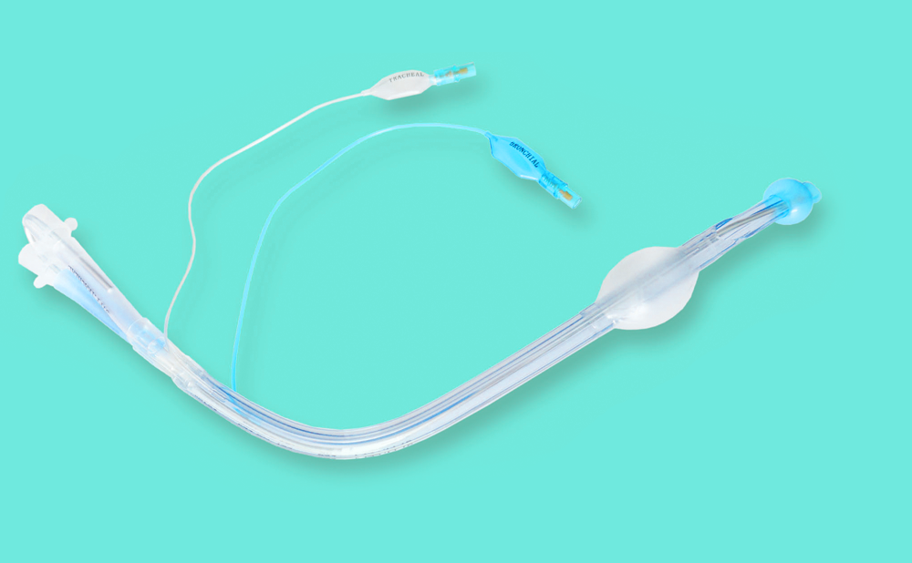 雙腔支氣管插管
